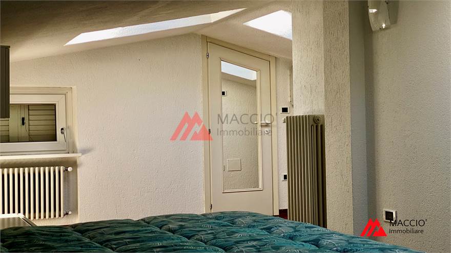 Ingresso bagno mansardato