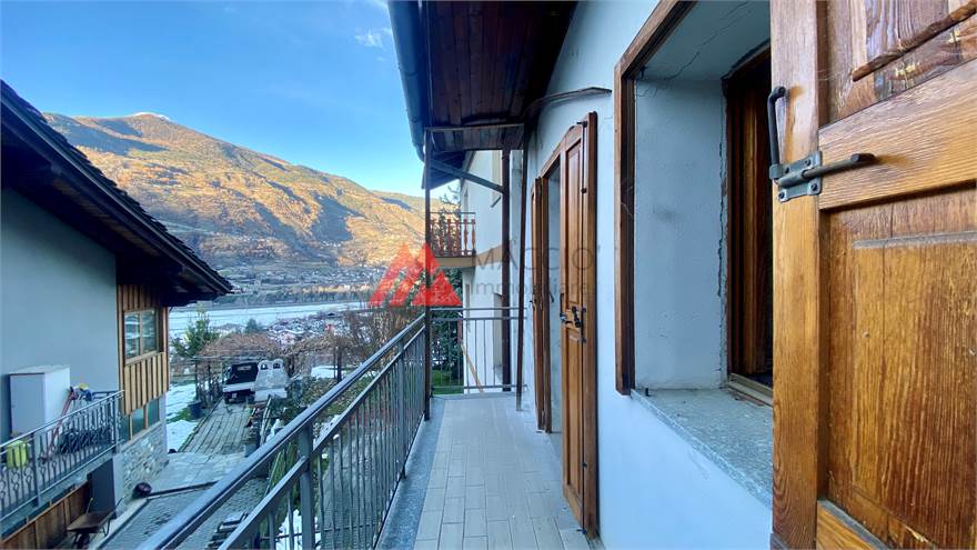 Balcone camera vista nord