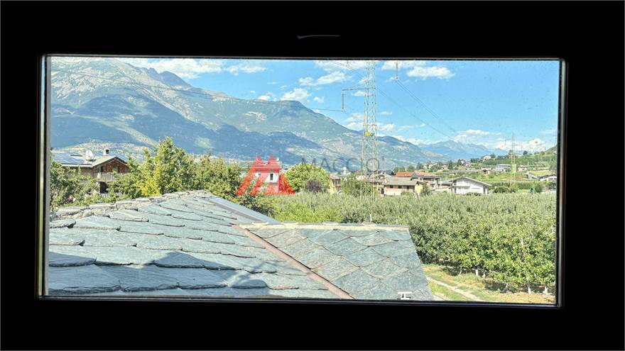 Vista soppalco camera da letto