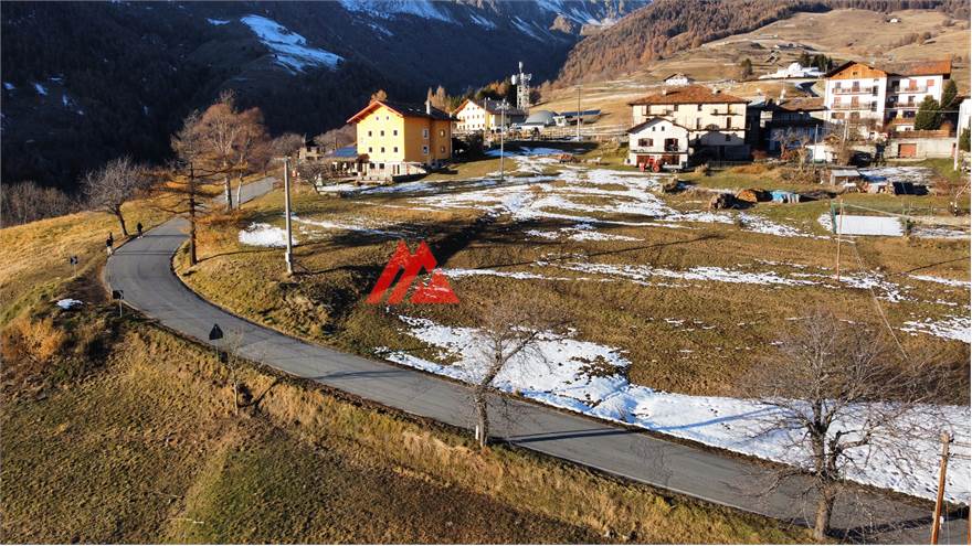 Terreno su cui verrà costruito l'immobile