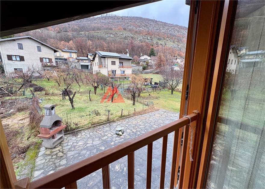 Vista da camera matrimoniale